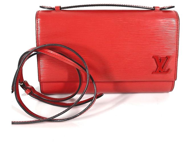 Bolsa 3 em 1 Epi Cléry da Louis Vuitton Vermelho