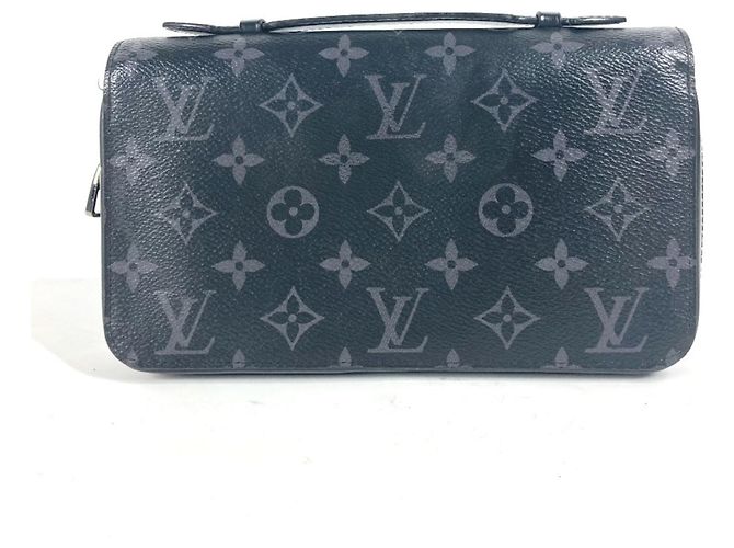 Louis Vuitton Monogram Eclipse Long Wallet Black