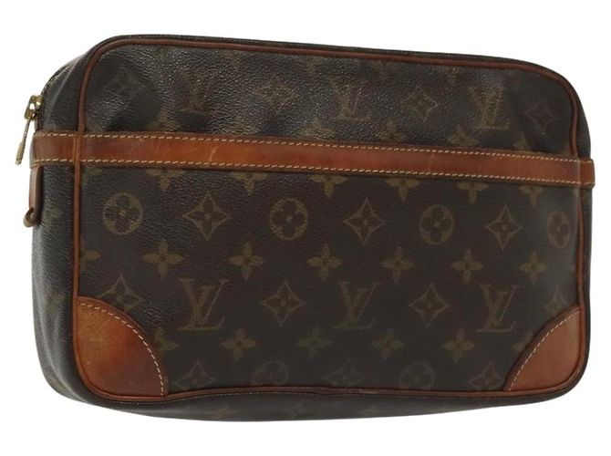 LOUIS VUITTON Clutch Compiegne 28 M51845 Auth LV ti3333 Monogramm