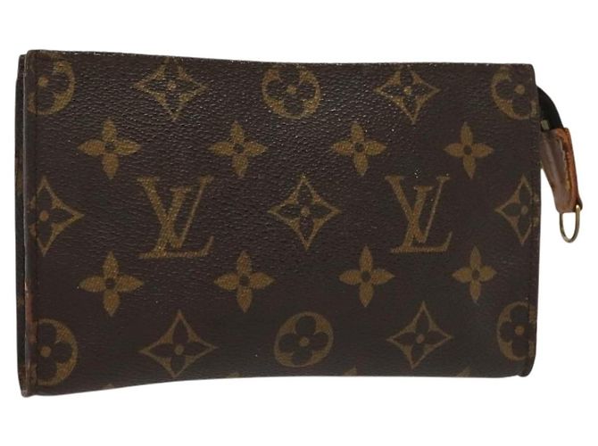 LOUIS VUITTON Monogram Bucket PM Accessory Pouch LV Auth 137063