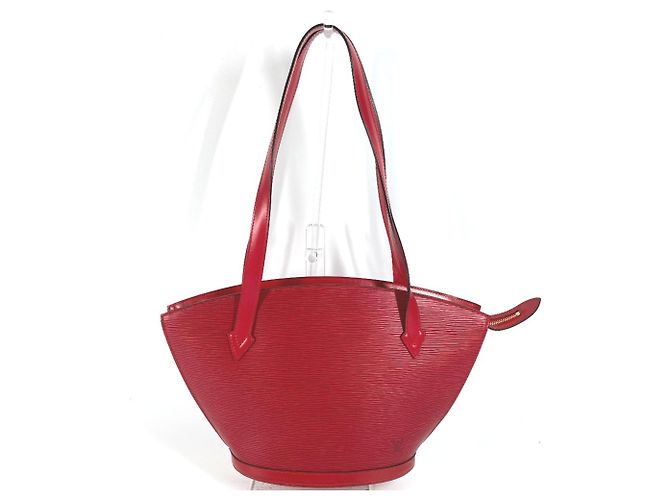 Bolso de compras Epi Saint-Jacques de Louis Vuitton Roja