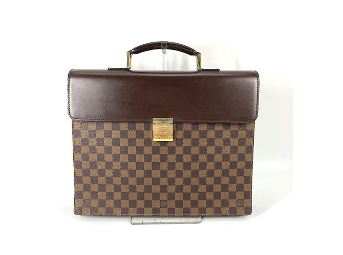 Pasta Louis Vuitton Damier Altona PM Marrom Damier ebene