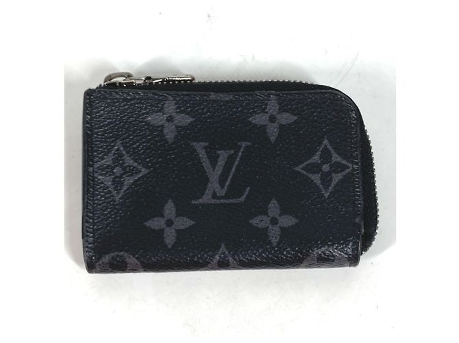 Portafoglio Monogram Eclipse Louis Vuitton Nero Monogramma