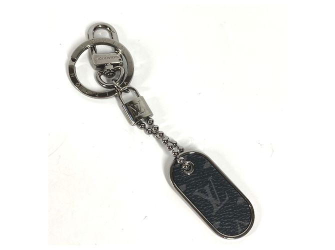 Louis Vuitton Monogram Eclipse Keyring Black