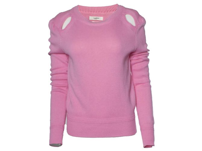Isabel Marant Etoile Isabel Marant Étoile, Suéter rosa de cuello redondo