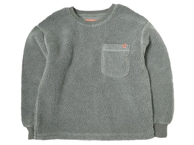 Autre Marque UNIVERSAL OVERALL x URBAN RESEARCH Sonny Label U2132150SN Polyester-Pullover Grau Anthrazitgrau