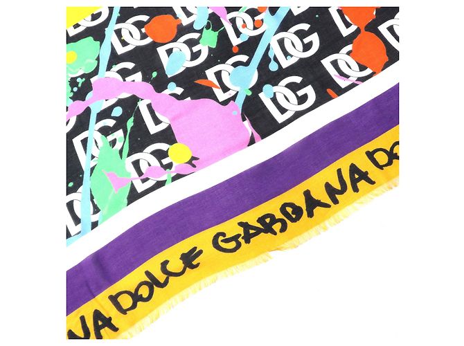 Dolce & Gabbana Chal de cachemira modal Dolce&Gabbana Multicolor