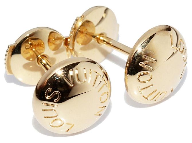 Orecchini Clous Au750 Louis Vuitton Puse d'Oreille D'oro