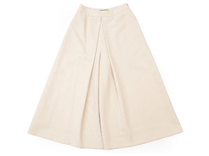 Autre Marque Polyesterweite Hose FOXEY NEW YORK 38163 Beige