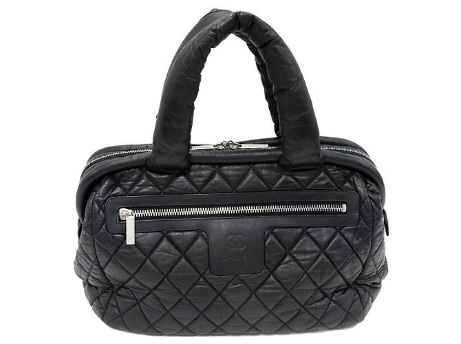 Bolso Tote de Cuero Coco Cocoon de Chanel Negro
