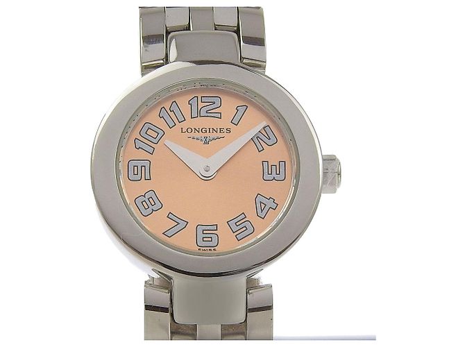 Longines DolceVita Edelstahl-Uhr Silber