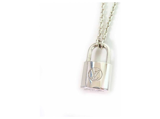 Collar Louis Vuitton Lockit AG925 Plata