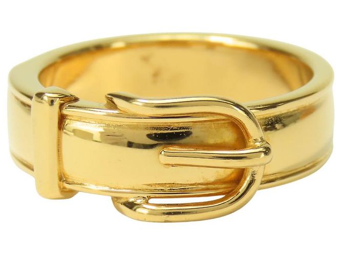 Ring Hermès Accessorio Anello per Sciarpa Hermes Saintur D'oro Metallo