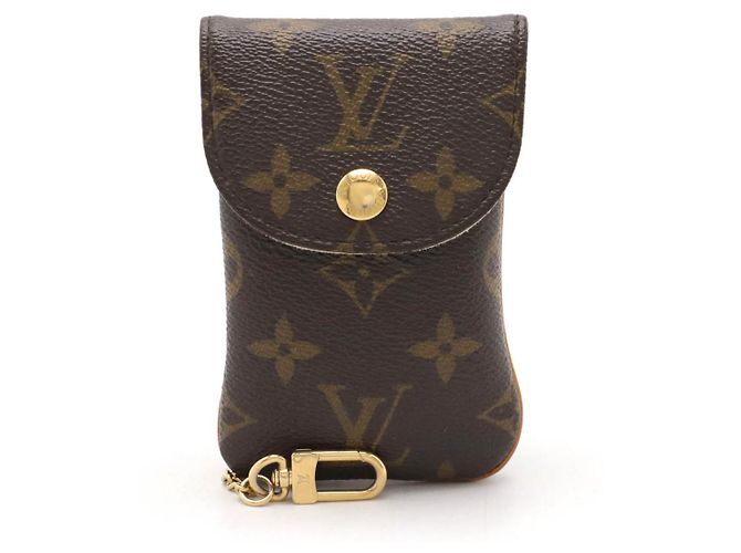 Louis Vuitton Monogram Handyhülle Braun 
