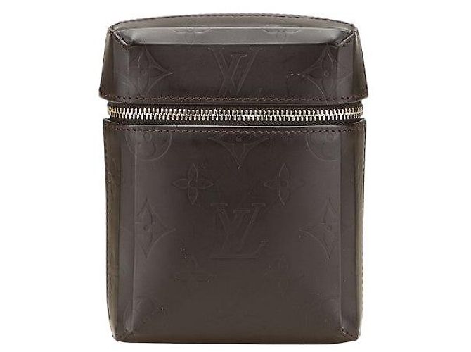 Pochette Taille Monogram Glace Ray Louis Vuitton Marron