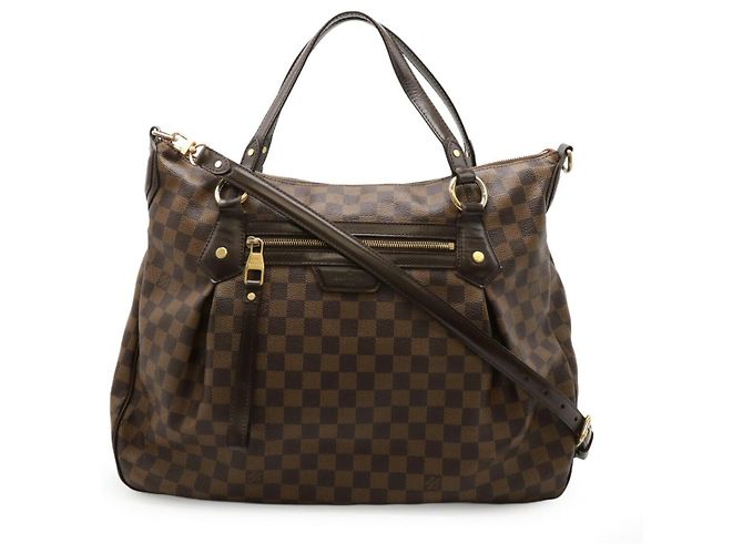 Bolsa 2 em 1 Louis Vuitton Evora GM Damier Marrom
