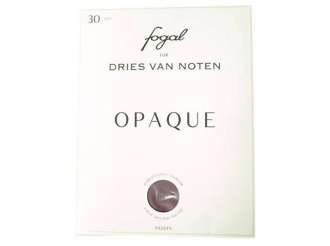 Autre Marque Collant Fogal Dries Van Noten Marrone