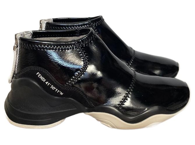 Fendi Sneaker Schwarz Synthetik