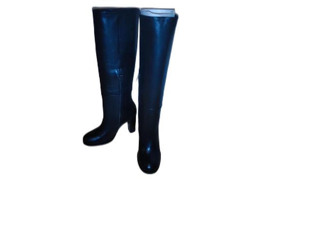 Autre Marque Botas OFFICINE GENERALE Jeanne Negras Negro