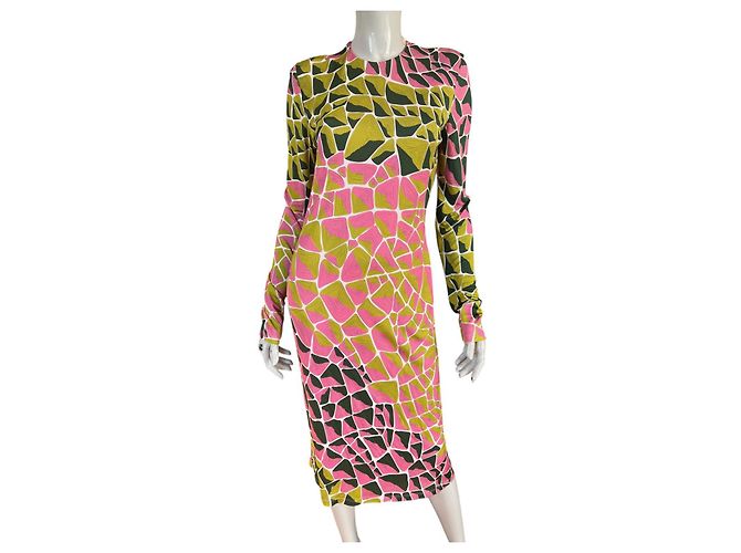 Abito Emilio Pucci Multicolore in Viscosa