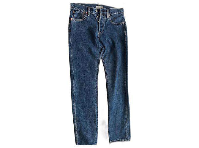 Burberry Jeans aus Baumwolle Dunkelblau 
