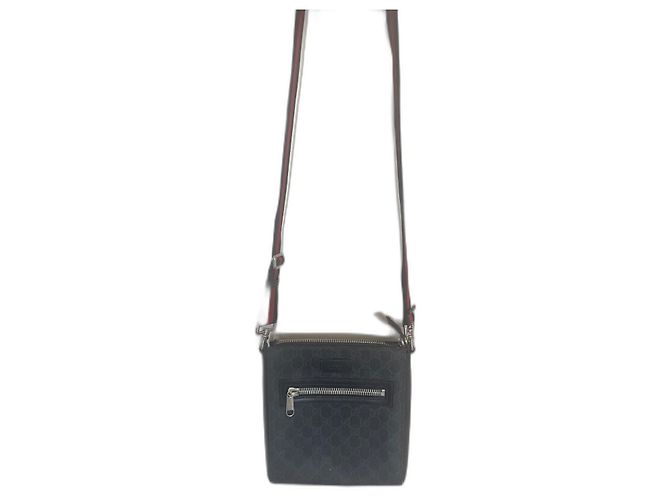 Gucci Black Leather Shoulder Bag