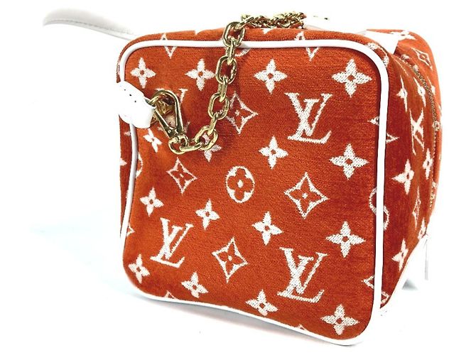 LV Match Quadrat Tasche M46212 von Louis Vuitton Braun Orange