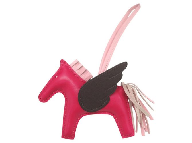 Charm per borsa Hermès Rodeo Pegasus PM Rosa 