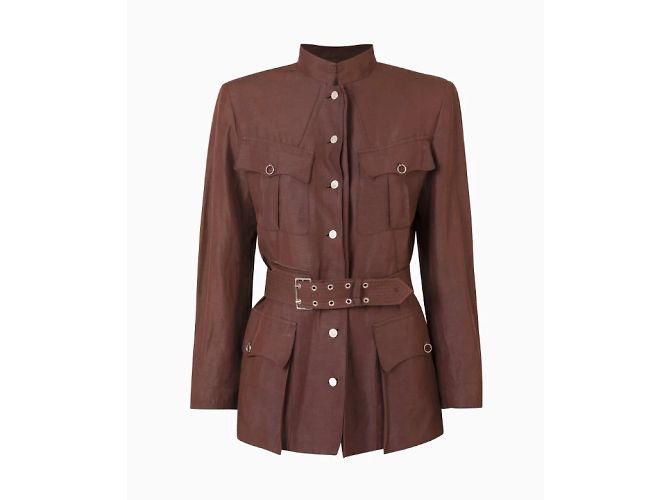 Giacca Jean Paul Gaultier, Modello Militare SS2003 Marrone