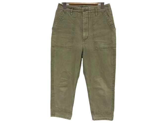 Autre Marque Drawer Cropped Pants Grün