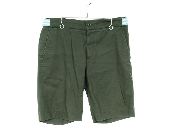 Pantalones de algodón Hermès Verde