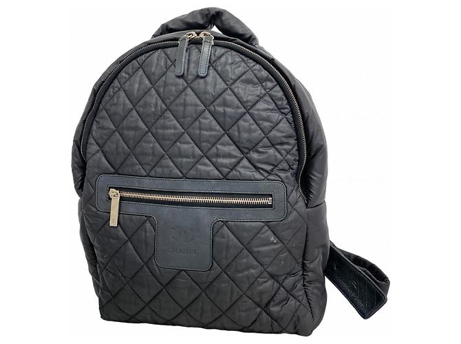 Chanel Coco Cocoon Backpack Black