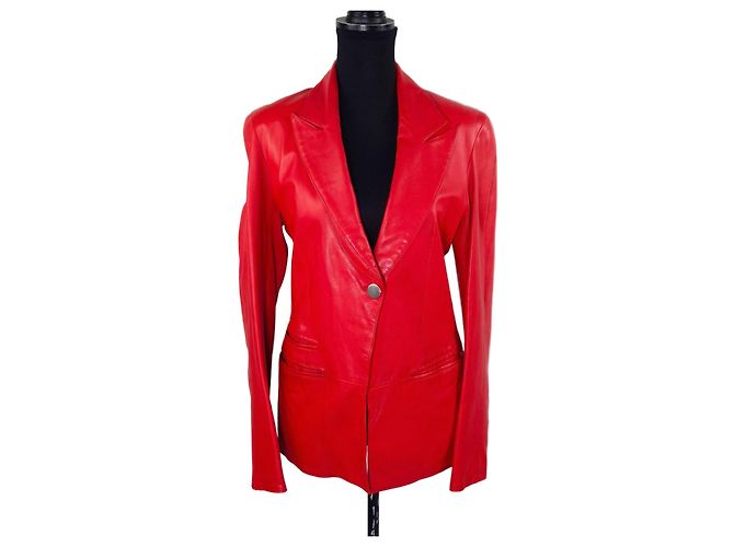 Claude Montana leather jacket