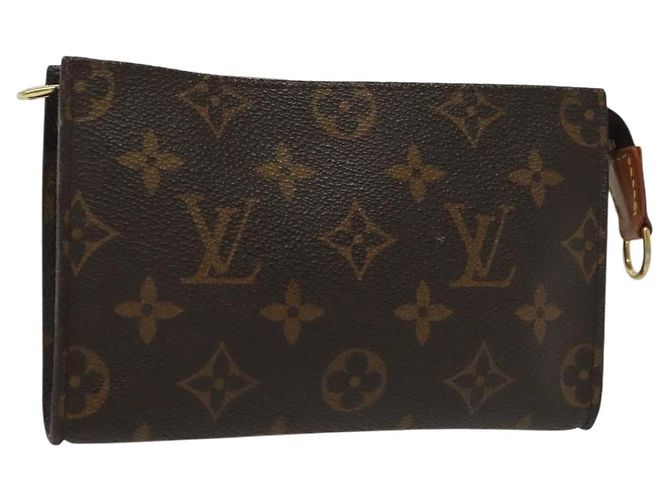 LOUIS VUITTON Monogram Bucket PM Accessory Pouch LV Auth 137065