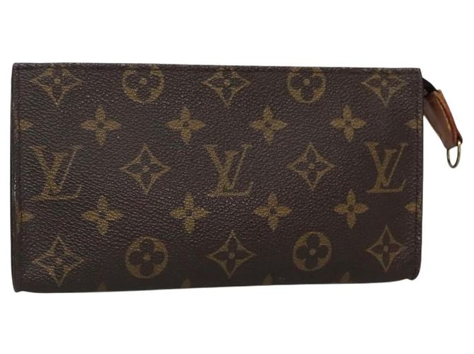 Bucket LOUIS VUITTON Monogramma Secchiello GM Pochette Accessorio LV Auth 138640