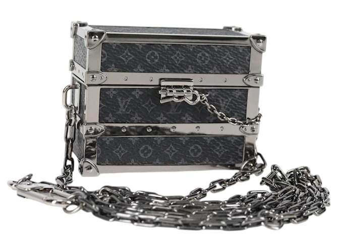 LOUIS VUITTON Trunk Box Earphone Metal M77167 LV Auth 133202SM  ref.2440864