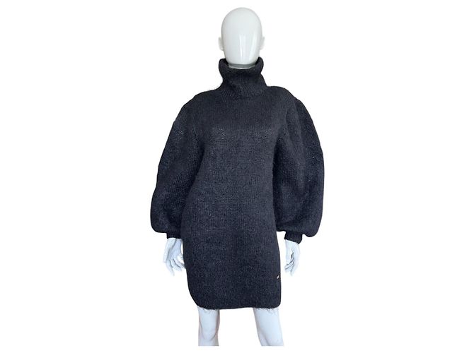Salvatore Ferragamo Wollpullover Schwarz