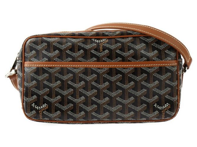 Goyard Cap Vert PM Schultertasche Braun Schwarz