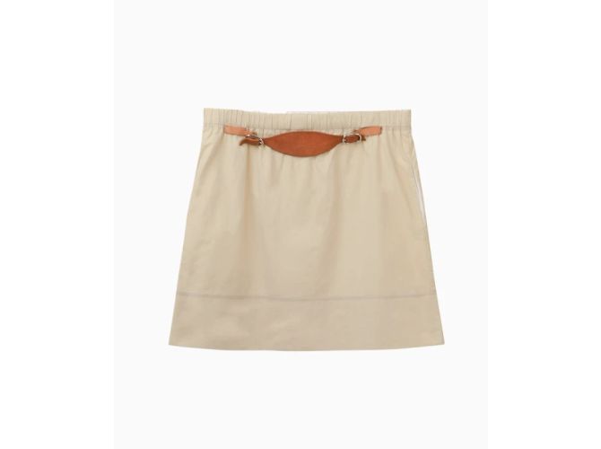 Gonna Céline, modello Circa 2010 di Phoebe Philo. Beige