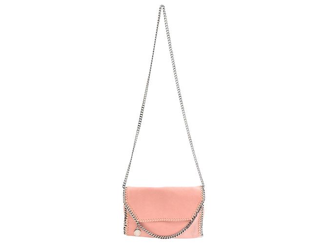 Stella Mc Cartney Sac Tote Tiny Falabella en polyester rose de Stella McCartney