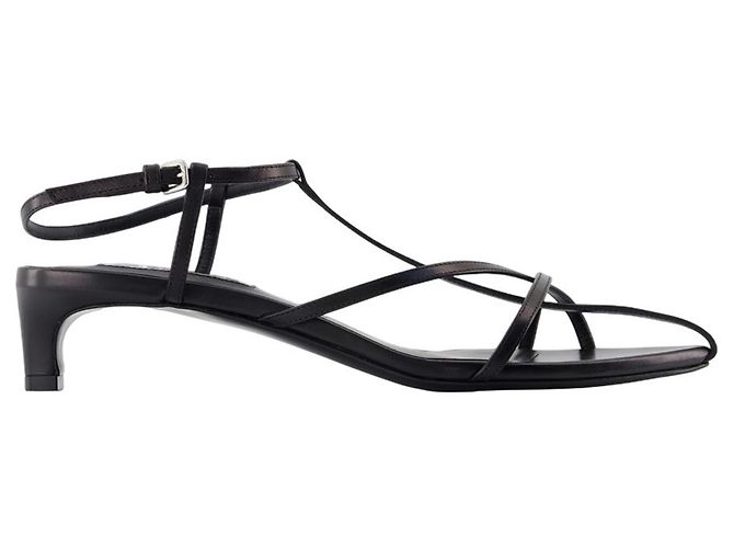 Sandali - Jil Sander - Pelle - Nero