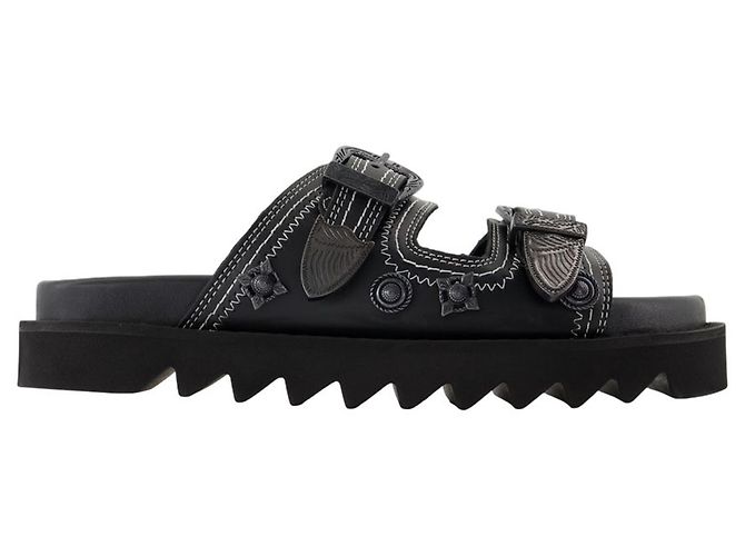 Sandali Aj1432 - Toga Pulla - Pelle - Nero