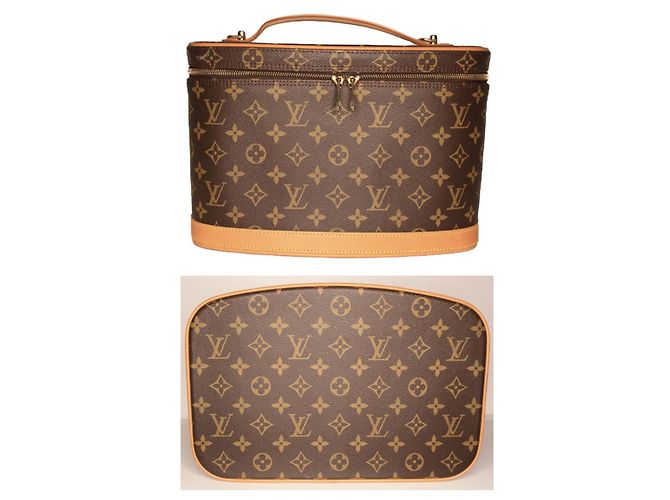Louis Vuitton Vanity Nice Monogram Cuir M47280 Monogramme