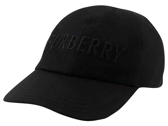 Cappello - Burberry - Cotone - Nero