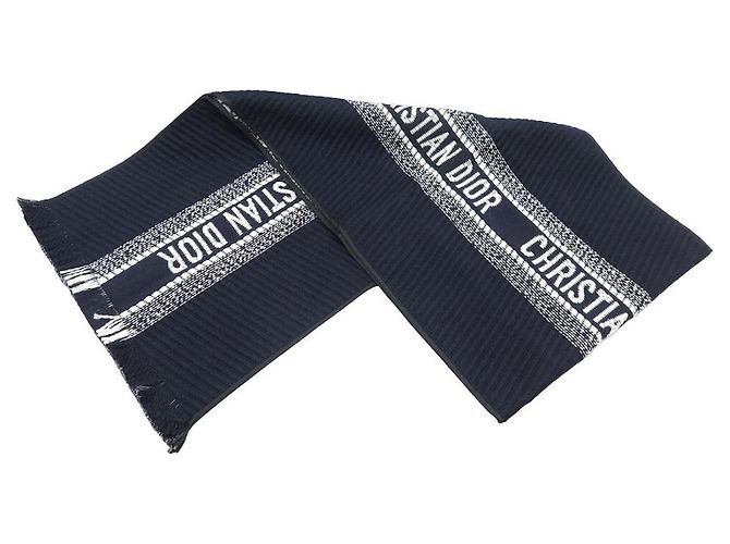 Dior REVERSIBLE OBLIQUE TOILE UNIVERSITY Navy blue