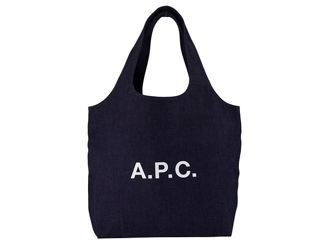 Apc Borsa Tote Ninon - A.P.C. - Cotone - Blu