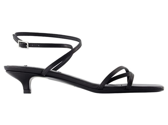 Totême Crossover Sandalen - TOTEME - Leder - Schwarz