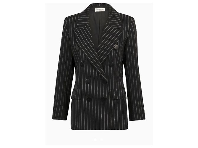 Yves Saint Laurent jacket, model Variation 1988. Black 
