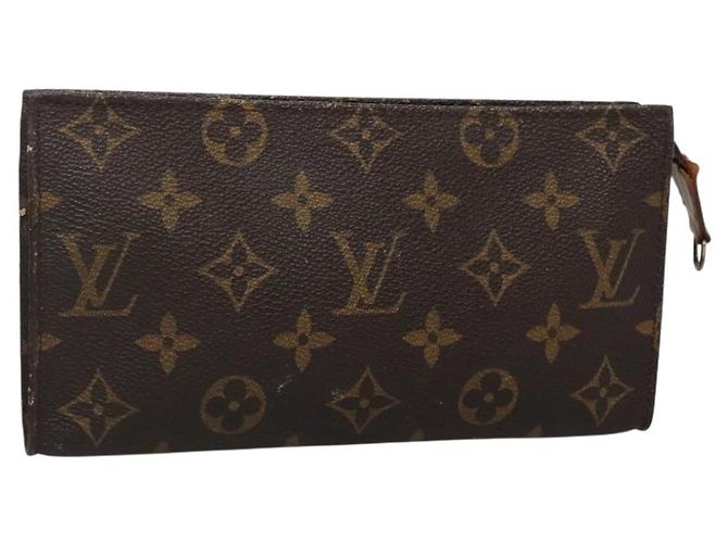 LOUIS VUITTON Monogram Bucket GM Accessory Pouch LV Auth 139150