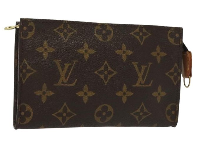 LOUIS VUITTON Monogram Bucket PM Accessory Pouch LV Auth th6252